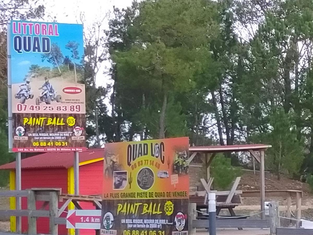 Appart Bord De Mer, 6 Places, Plage A 250 M, Dune, Parking Gratuit, Rez De Chaussee Sureleve Saint-Hilaire-de-Riez Kültér fotó